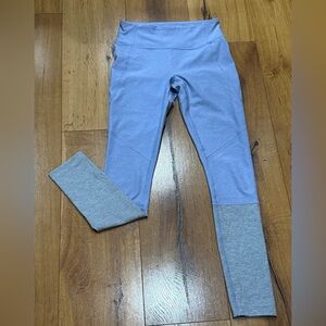 Outdoor Voices Leggings in Blue and Gray XS